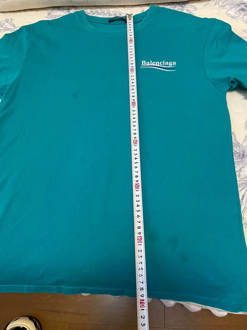 Balenciaga Balenciaga Unisex T-shirt with Minor Oil Stains- DMC Size US M / EU 48-50 / 2 - 7 Thumbnail