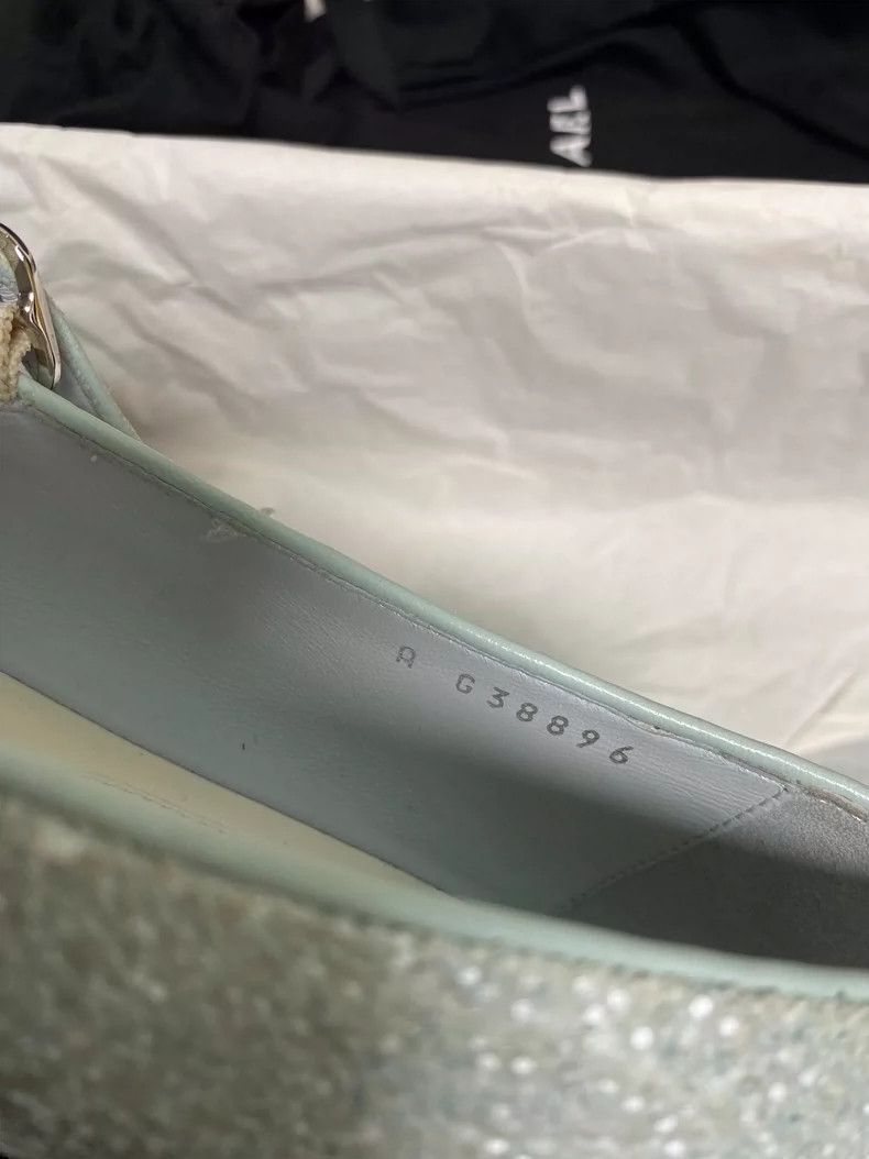 Chanel Chanel Glitter Flats with Dust Bag and Box Size US 8 / IT 38 - 5 Thumbnail