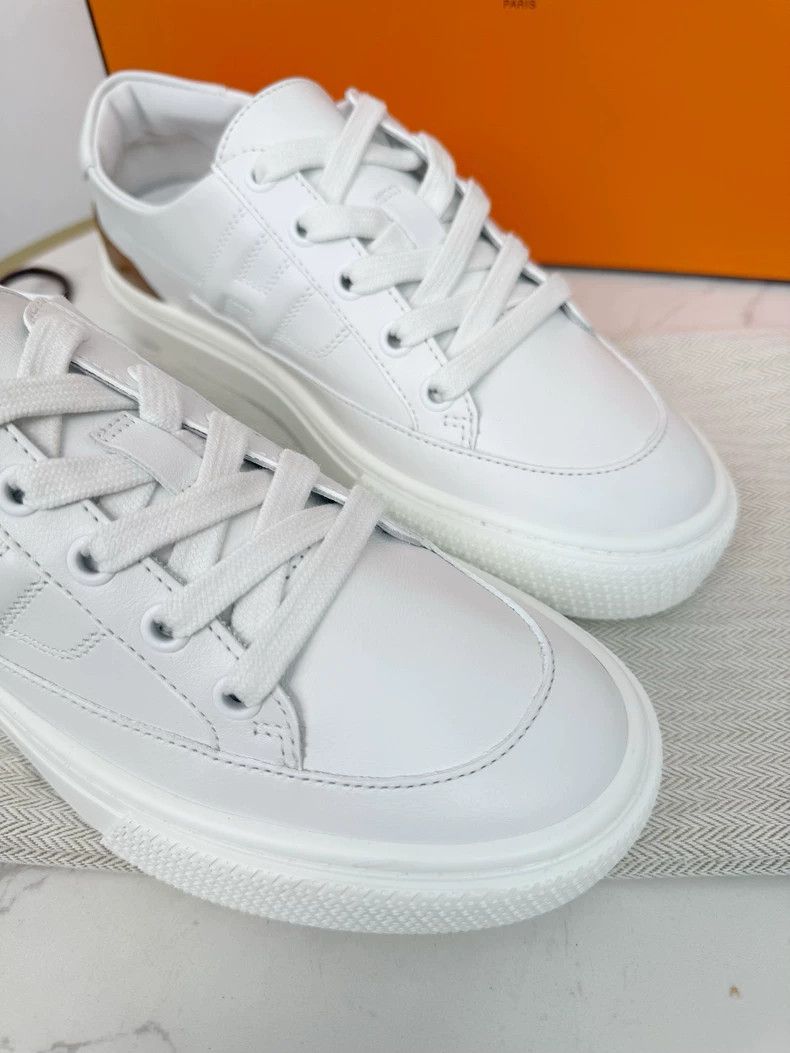 Hermes Hermes White Sneakers Never Worn Size 36.5 Size US 6 / IT 36 - 3 Thumbnail
