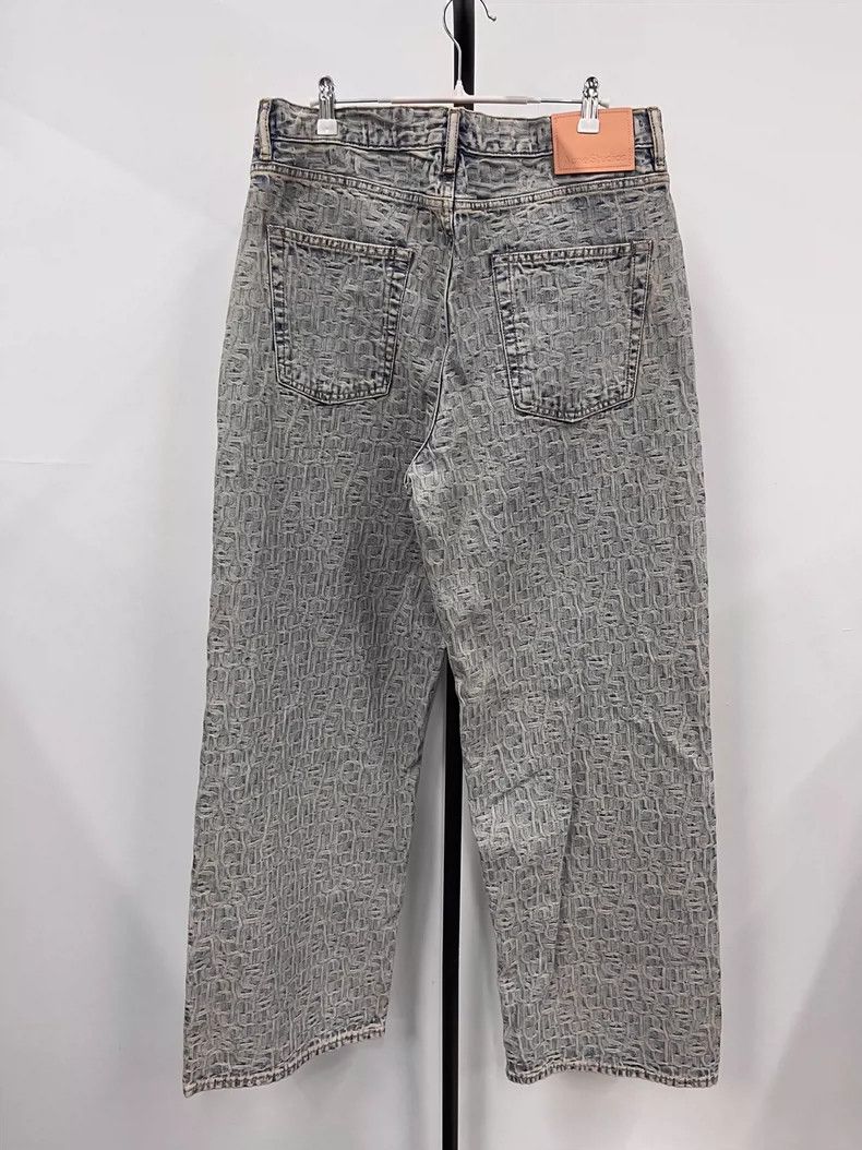 Acne Studios Acne Studios Loose Fit Low Rise Denim Pants- DMC Size US 31 - 2 Thumbnail
