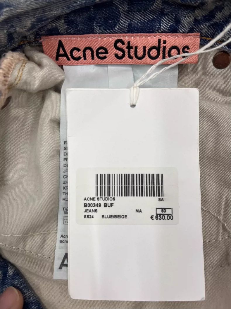 Acne Studios Acne Studios Loose Fit Low Rise Denim Pants- DMC Size US 31 - 5 Thumbnail