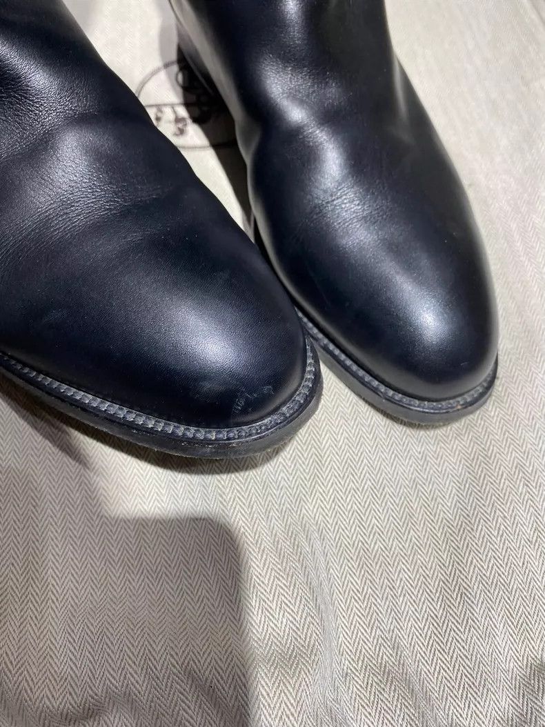 Hermes Hermes Black Women's Knee-High Boots Size 37 Size US 7 / IT 37 - 7 Thumbnail