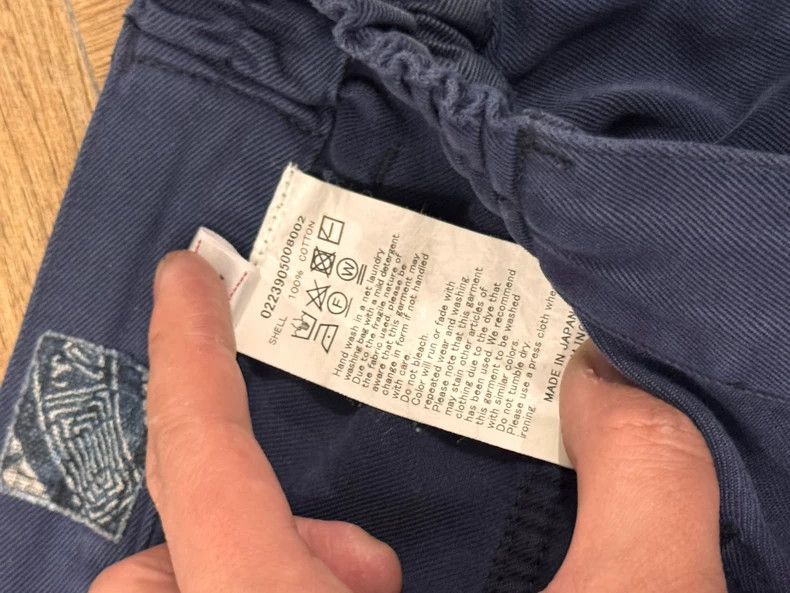 Visvim Visvim Carroll Racing Pants in Blue- DMC Size US 32 / EU 48 - 3 Thumbnail
