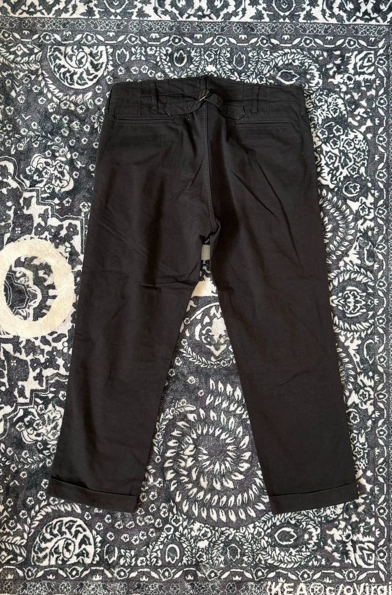 Visvim Black Casual Pants Size 2- DMC