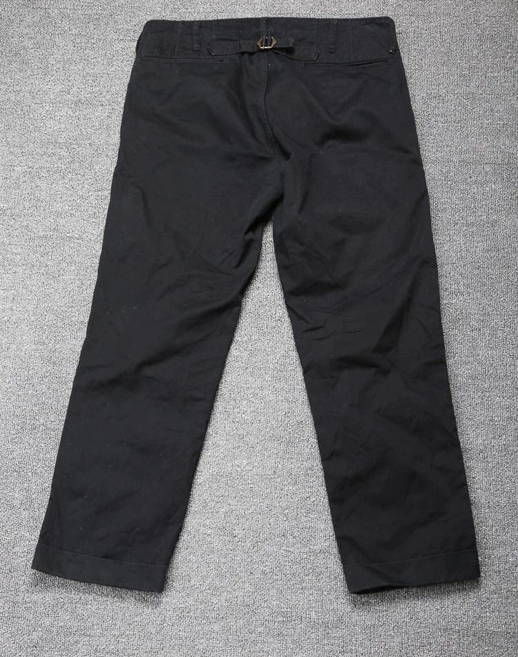 Visvim visvim High-Water Chino Pants in Black- DMC Size US 26 / EU 42 - 2 Thumbnail