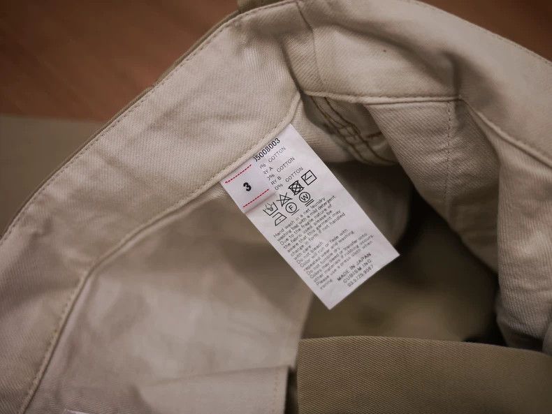 Visvim VISVIM GIFFORD CHINO PANTS - Beige Color- DMC Size US 26 / EU 42 - 8 Thumbnail