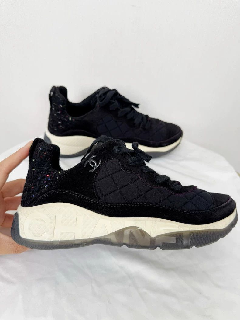 Chanel Chanel Women's Sneakers Size 36.5 Size US 6 / IT 36 - 3 Thumbnail