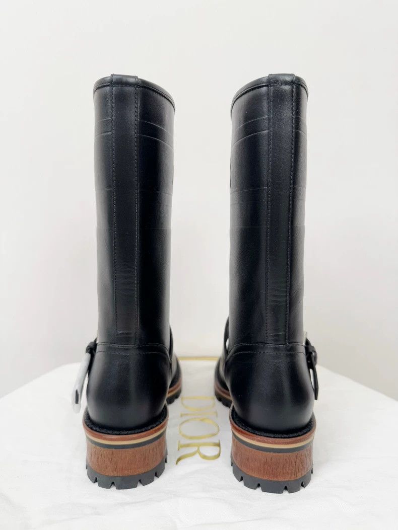 Dior New Dior Women's Black Boots Size 35.5 Size US 5 / IT 35 - 3 Thumbnail