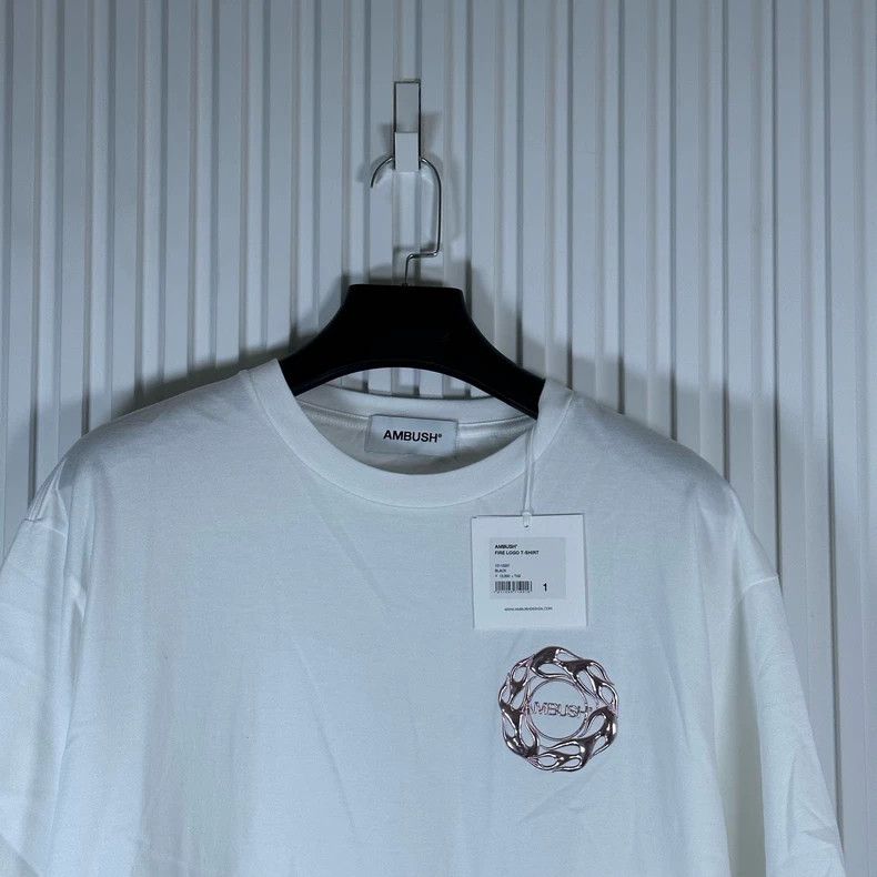 Amiri AMBUSH Fire Logo Short Sleeve T-Shirt Size US S / EU 44-46 / 1 - 2 Thumbnail