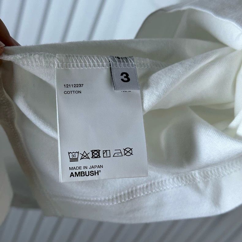 Amiri AMBUSH Fire Logo Short Sleeve T-Shirt Size US S / EU 44-46 / 1 - 3 Thumbnail