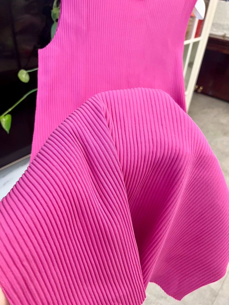 Issey Miyake Issey Miyake Pink Dress with Tags-yf Size S / US 4 / IT 40 - 2 Thumbnail