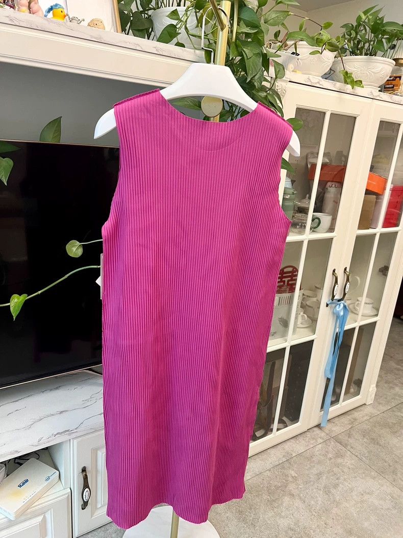 Issey Miyake Issey Miyake Pink Dress with Tags-yf Size S / US 4 / IT 40 - 4 Thumbnail