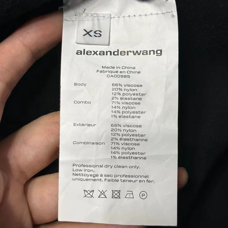 Alexander Wang Alexander Wang Black Dress Size XS-yf Size XS / US 0-2 / IT 36-38 - 4 Thumbnail