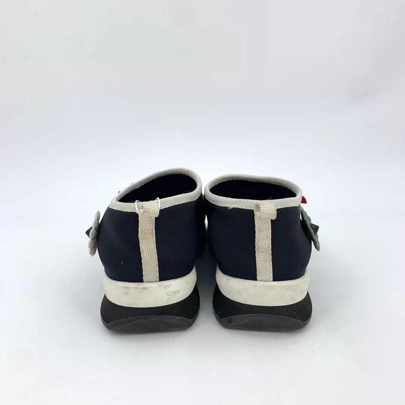 Fendi Fendi Black Floral Detail Casual Sneakers Size US 8 / IT 38 - 4 Thumbnail