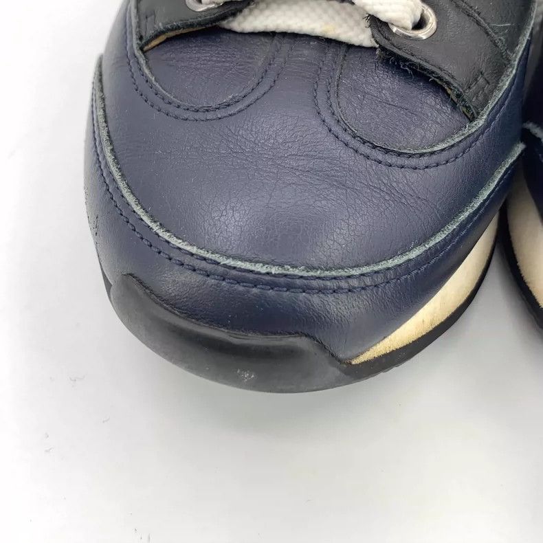 Hermes Hermes Blue Leather Casual Sneakers Size 37 Size US 8 / IT 38 - 8 Thumbnail