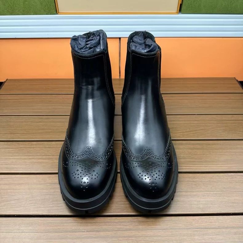 Prada Prada High-Top Boots Size 37 New Size US 7 / IT 37 - 2 Thumbnail