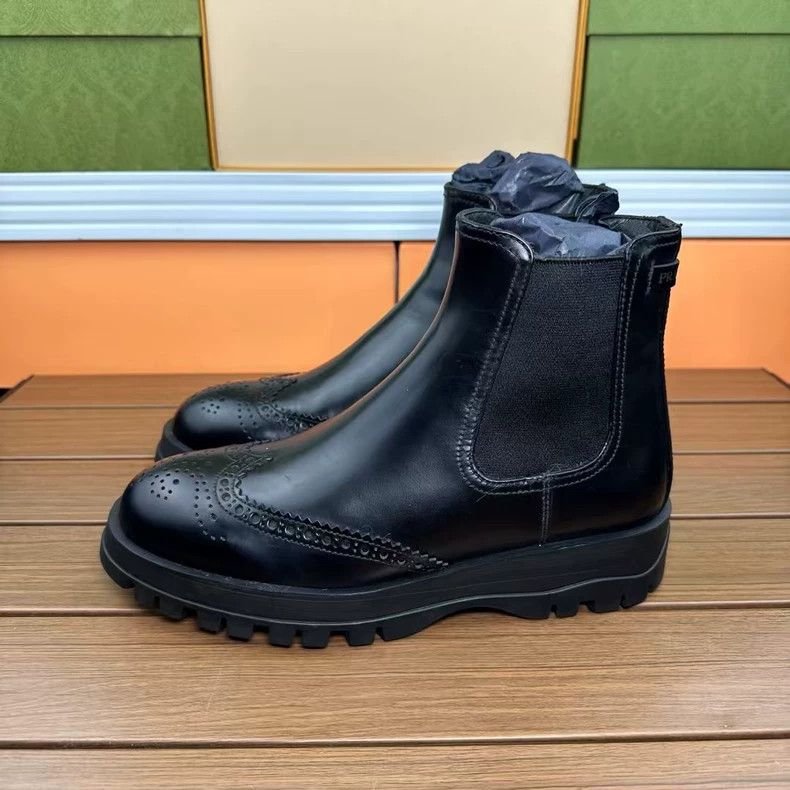 Prada Prada High-Top Boots Size 37 New Size US 7 / IT 37 - 9 Thumbnail