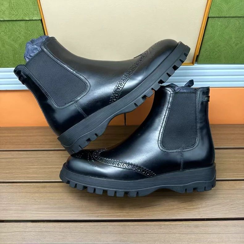 Prada Prada High-Top Boots Size 37 New Size US 7 / IT 37 - 3 Thumbnail