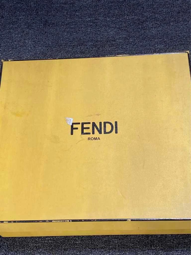 Fendi Fendi Black Knit Martin Boots with Laces Size US 8 / IT 38 - 8 Thumbnail