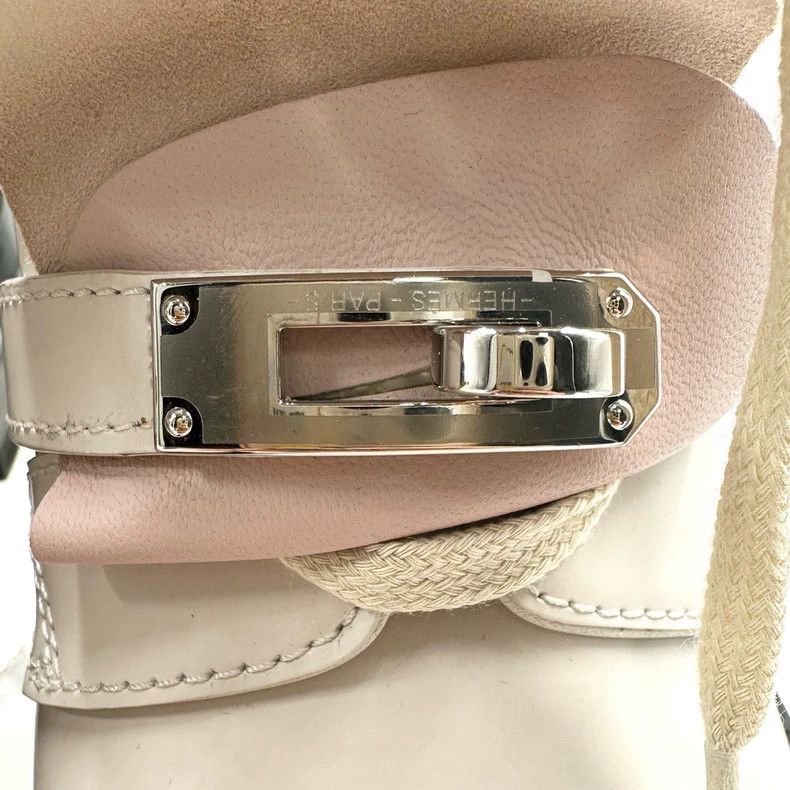 Hermes Hermes Kelly Short Boots in Ivory Color Size US 7 / IT 37 - 5 Thumbnail
