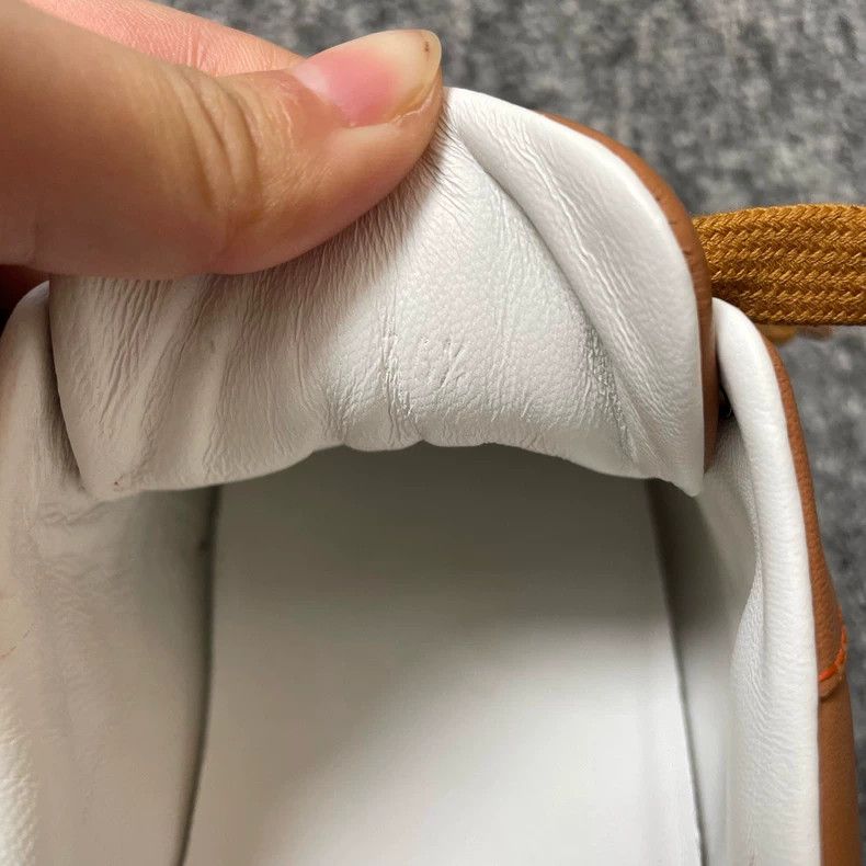 Hermes Hermes Brown Leather Sneakers Size 36.5 Size US 8 / IT 38 - 5 Thumbnail