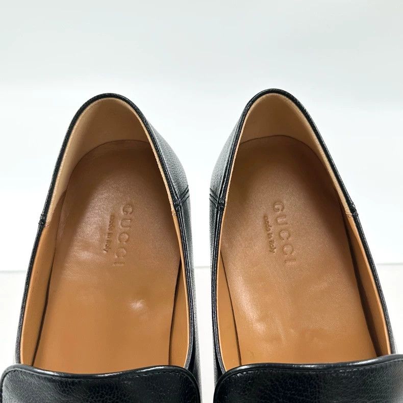 Gucci Gucci Black Loafers with Horsebit Detail Size US 12 / EU 45 - 6 Thumbnail