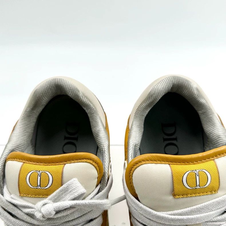 Dior Dior B27 White Yellow Sneakers Size 37 Size US 7 / IT 37 - 6 Thumbnail