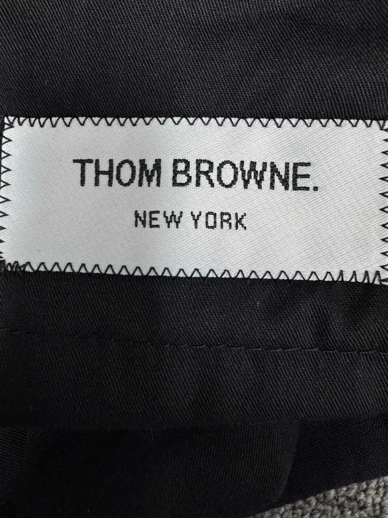 Thom Browne Thom Browne Navy Wool Trousers Size 0 Size US 26 / EU 42 - 5 Thumbnail