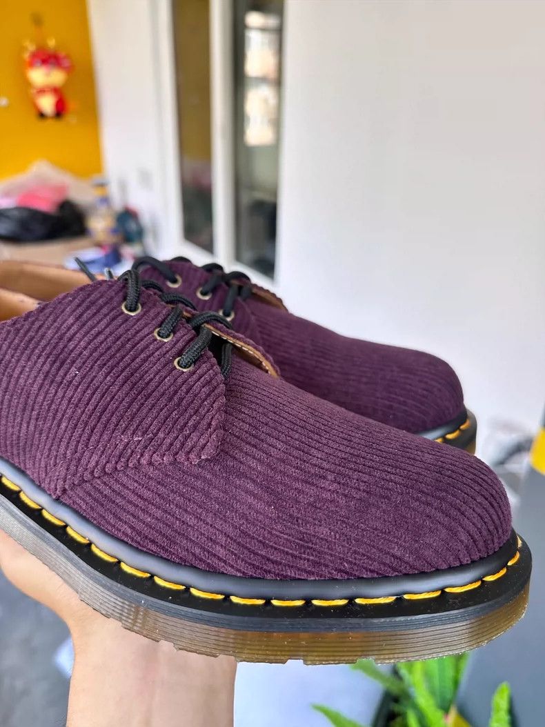 Dr. Martens Dr Marten Purple Low-top Shoes Size US 10 / EU 43 - 5 Thumbnail