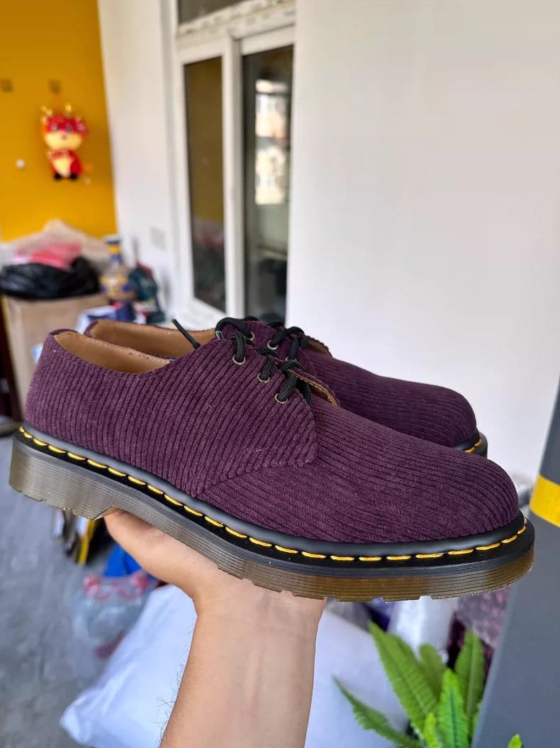 Dr. Martens Dr Marten Purple Low-top Shoes Size US 10 / EU 43 - 4 Thumbnail