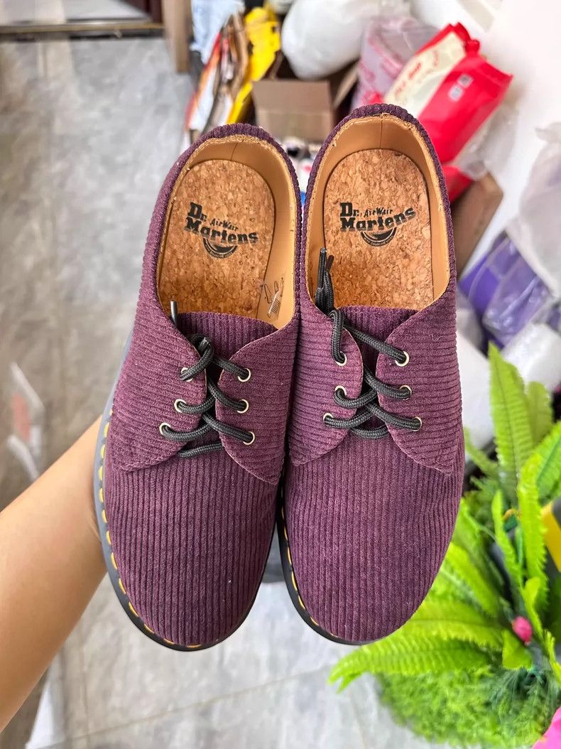Dr. Martens Dr Marten Purple Low-top Shoes Size US 10 / EU 43 - 6 Thumbnail