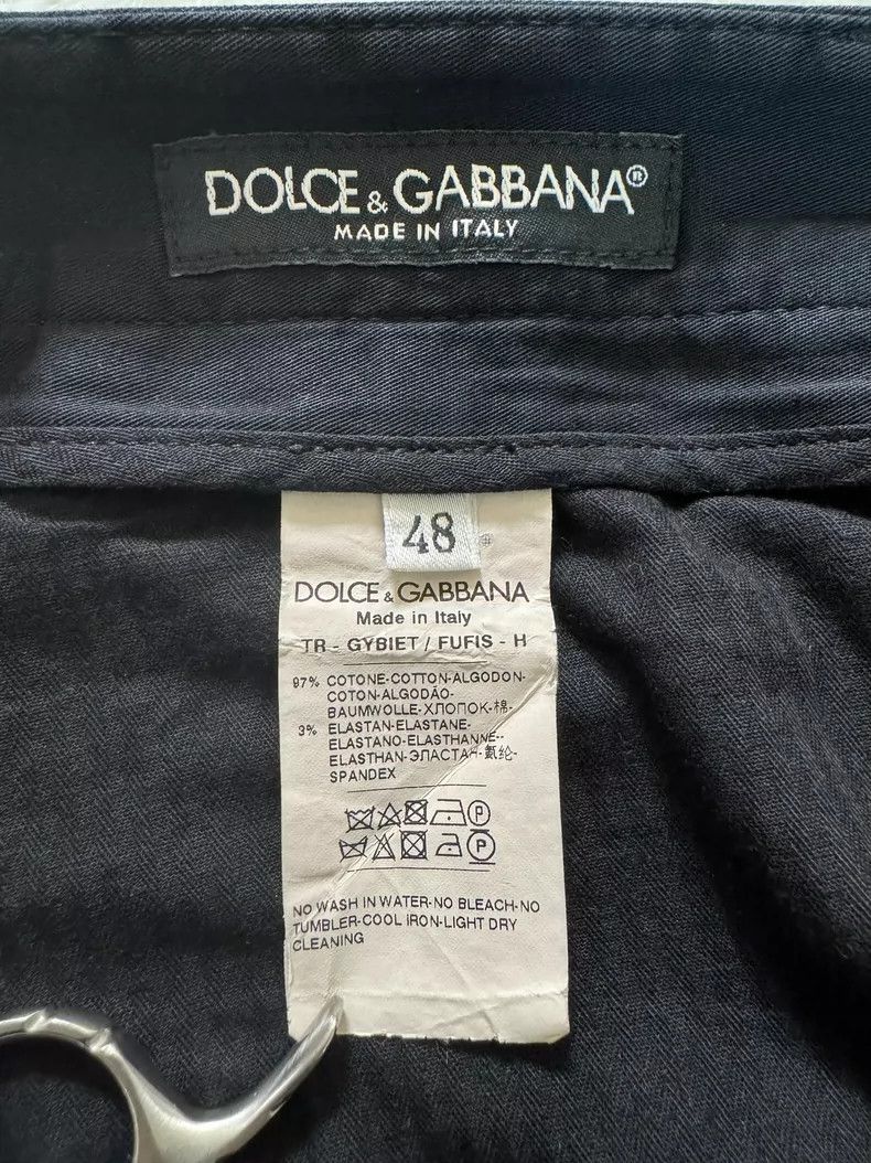 Dolce & Gabbana Dolce & Gabbana Casual Cropped Pants Size US 44 / EU 60 - 6 Thumbnail
