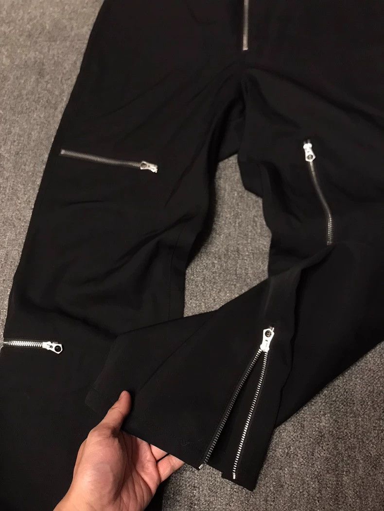 Jil Sander JIL SANDER Black Wool Wide Leg Pants Size US 44 / EU 60 - 2 Thumbnail