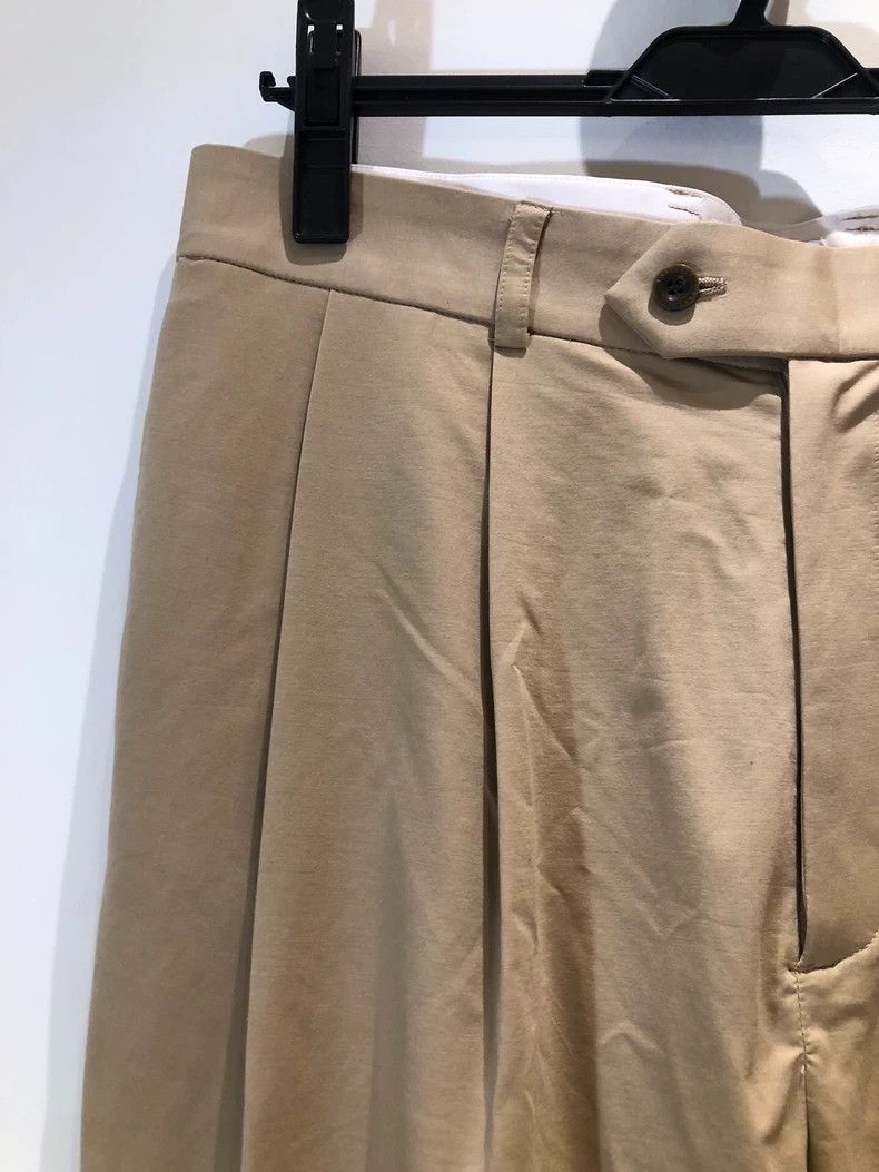 Yohji Yamamoto KANEMASA Lightweight Khaki Trousers Size M Size US 44 / EU 60 - 4 Thumbnail