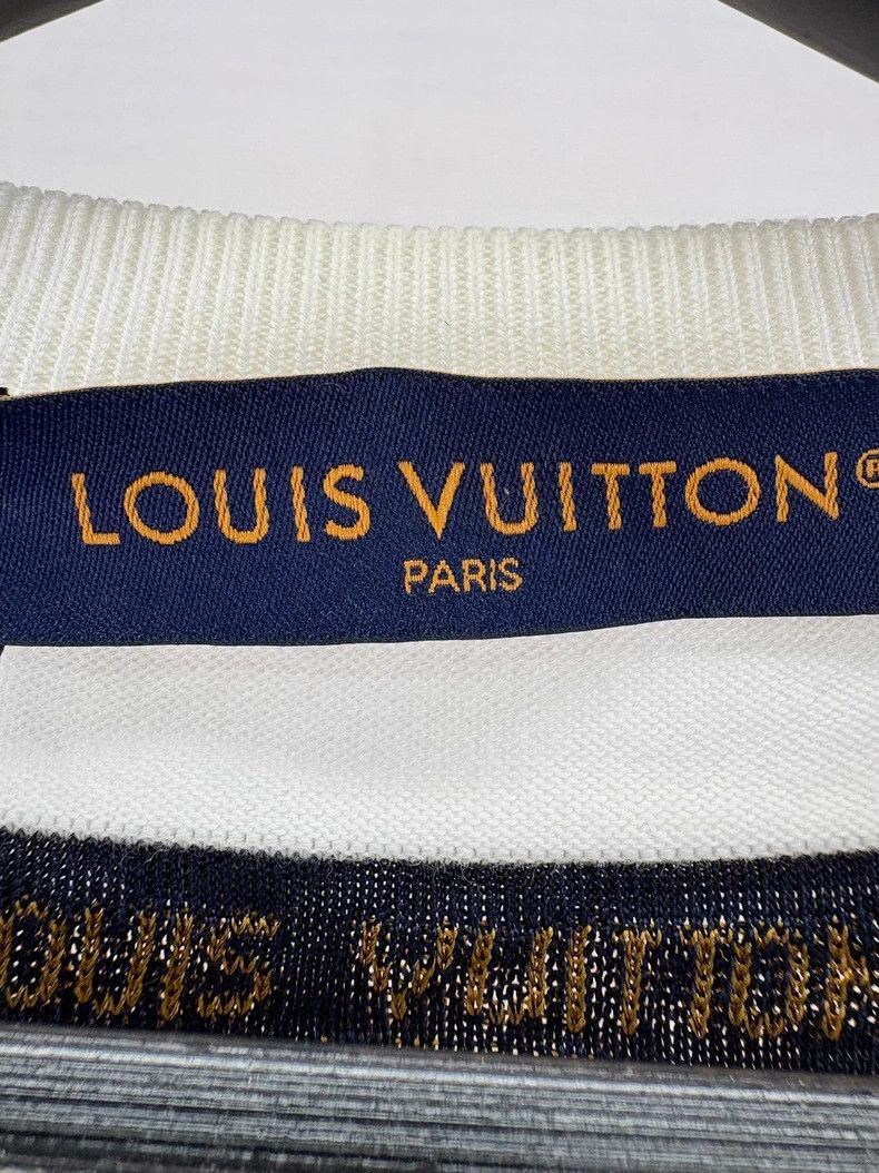 Louis Vuitton Louis Vuitton Paper Plane Short Sleeve Knit Size US M / EU 48-50 / 2 - 5 Thumbnail