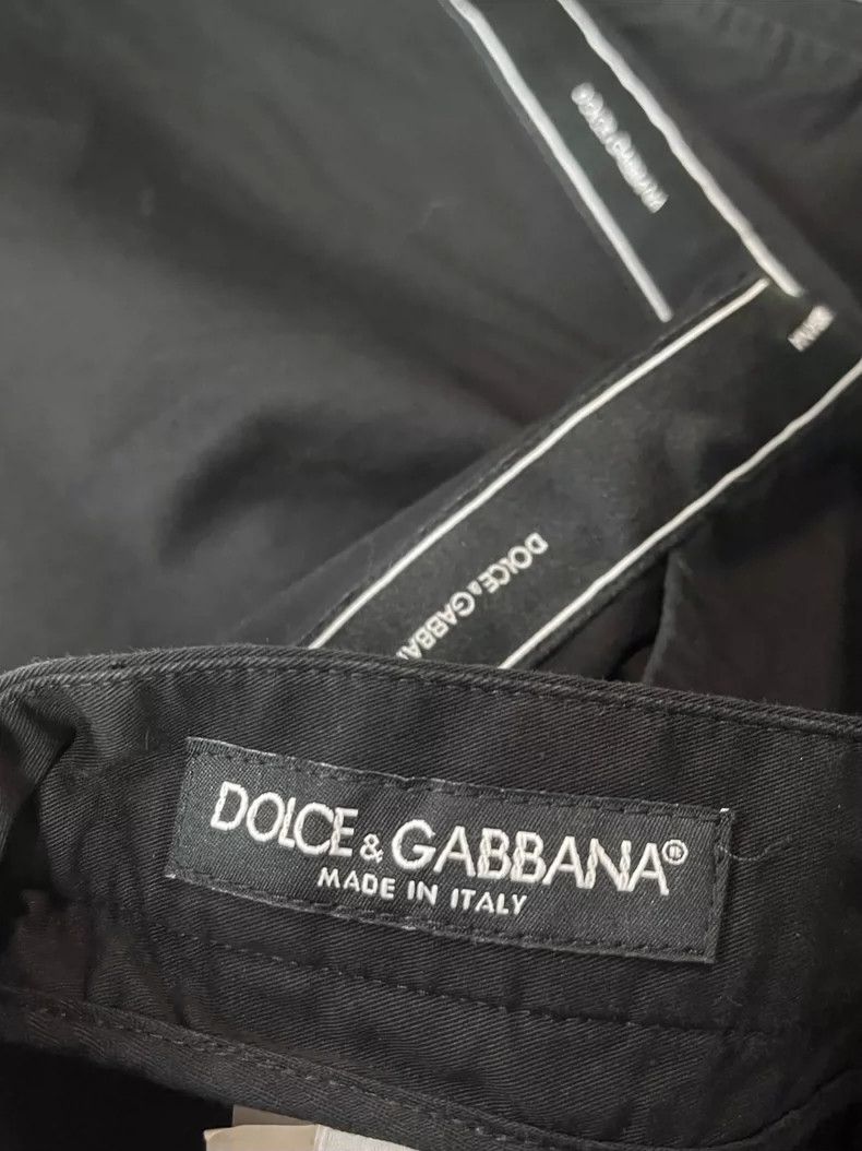 Dolce & Gabbana Dolce and Gabbana Black Shorts Size US 44 / EU 60 - 7 Thumbnail