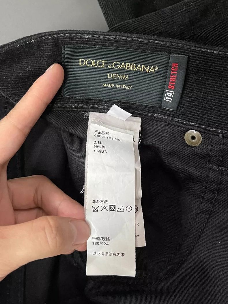 Dolce & Gabbana Dolce & Gabbana Corduroy Trousers Size 52 Size US 44 / EU 60 - 8 Thumbnail