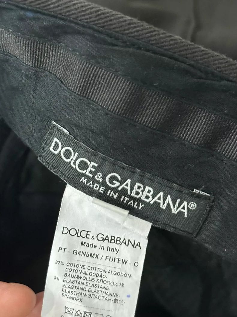 Dolce & Gabbana Dolce Gabbana Black Pants Size 48 Size US 44 / EU 60 - 5 Thumbnail