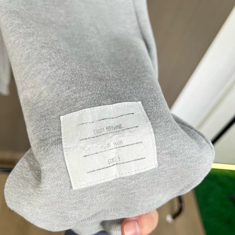 Thom Browne Thom Browne Gray Striped Knit Pants Size 2 Size US 26 / EU 42 - 4 Thumbnail