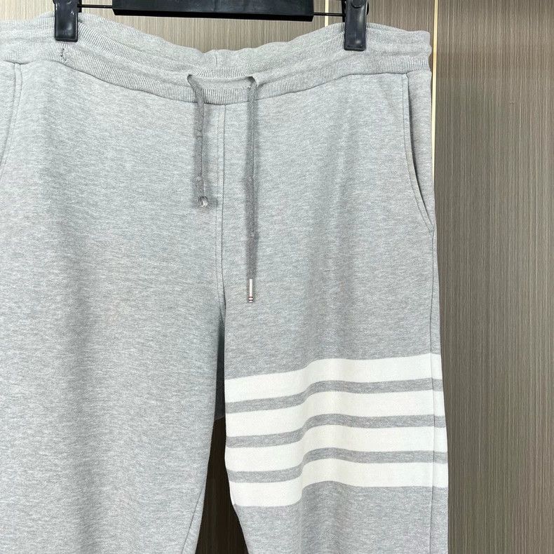 Thom Browne Thom Browne Gray Striped Knit Pants Size 2 Size US 26 / EU 42 - 3 Thumbnail