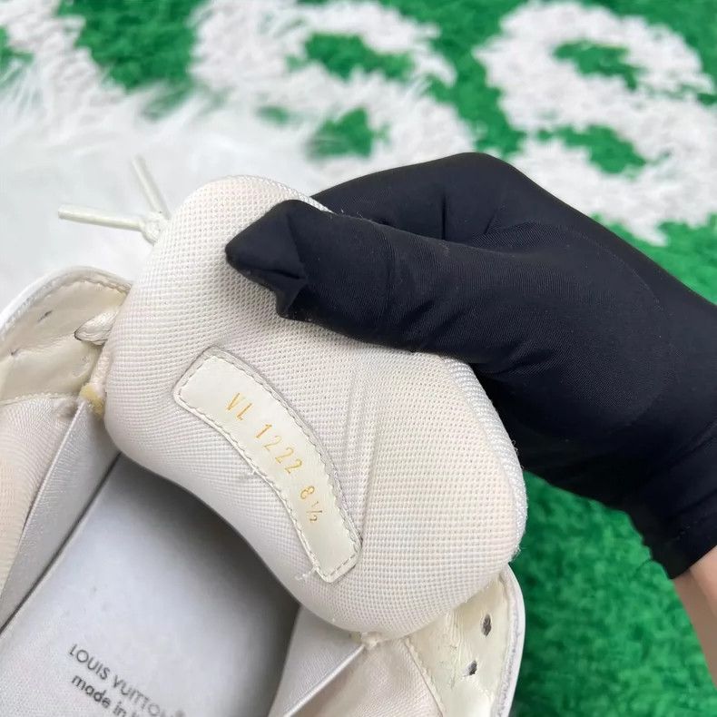 Louis Vuitton Louis Vuitton White Trainer Sneakers Size 8.5 Size US 8.5 / EU 41-42 - 7 Thumbnail