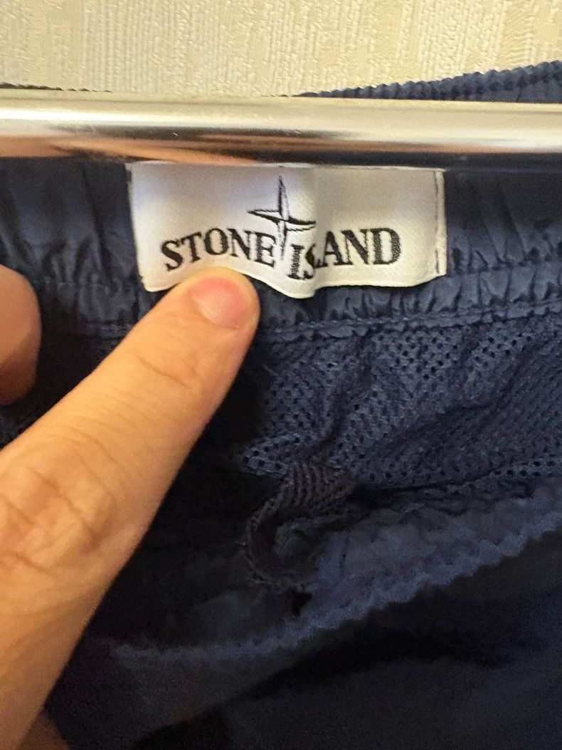 Stone Island Stone Island Blue Label Nylon Shorts Size US 34 / EU 50 - 4 Thumbnail