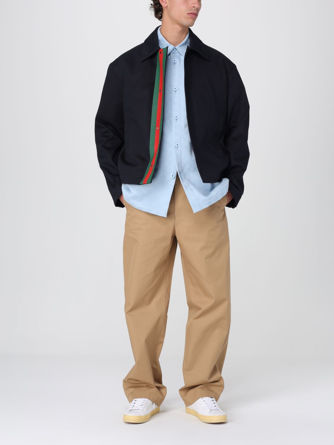 Gucci Gucci Jacket Men Navy Size US M / EU 48-50 / 2 - 2 Thumbnail