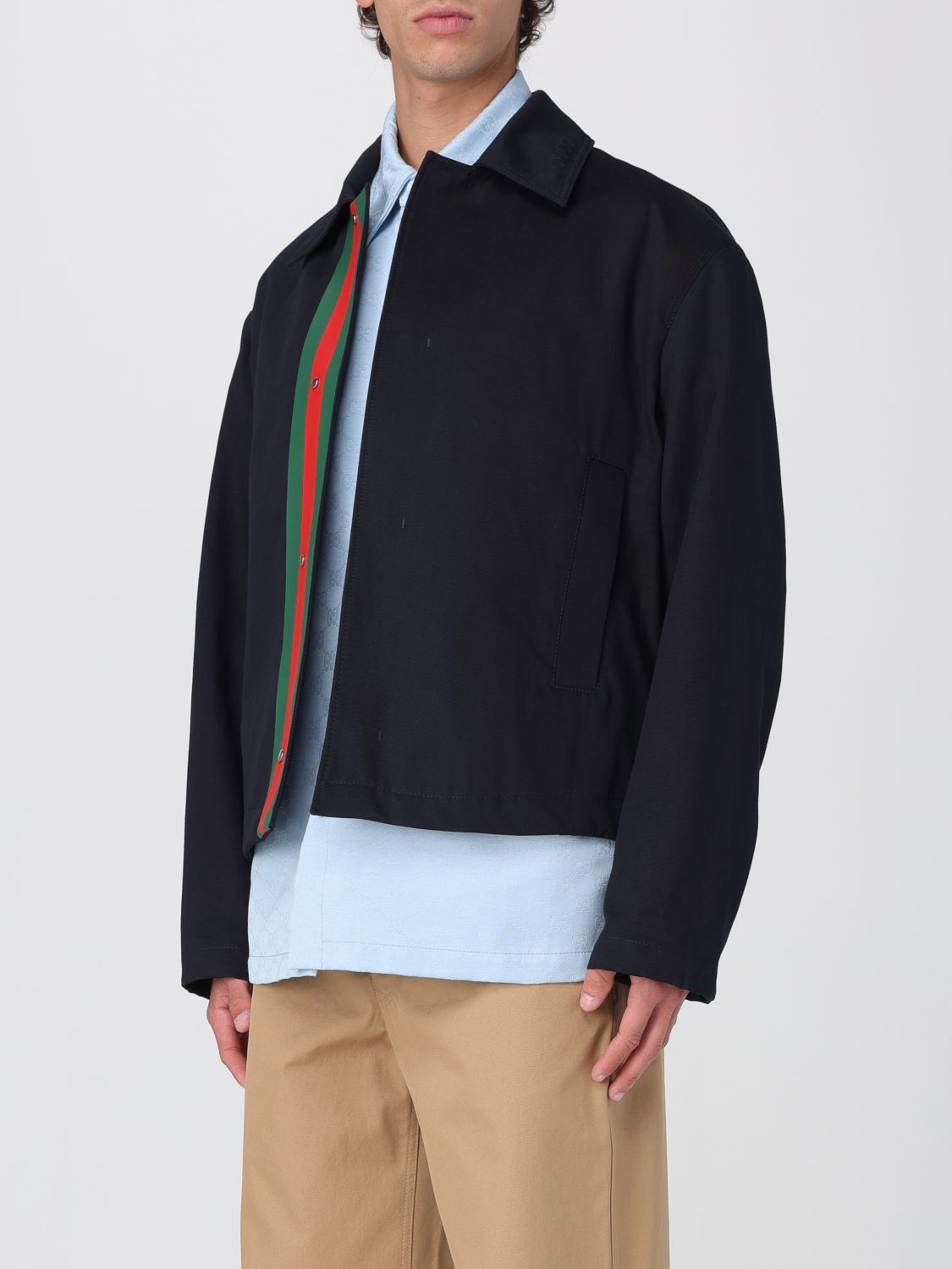 Gucci Gucci Jacket Men Navy Size US L / EU 52-54 / 3 - 4 Thumbnail