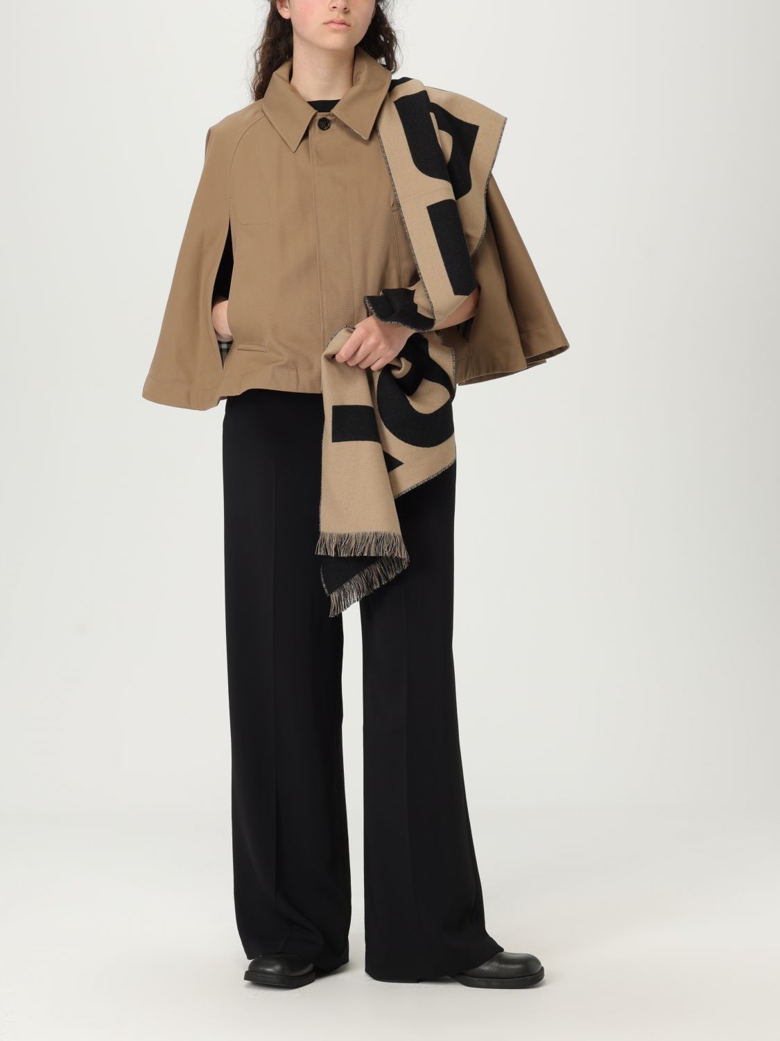 Burberry Burberry Cape Woman Beige Size ONE SIZE - 2 Thumbnail