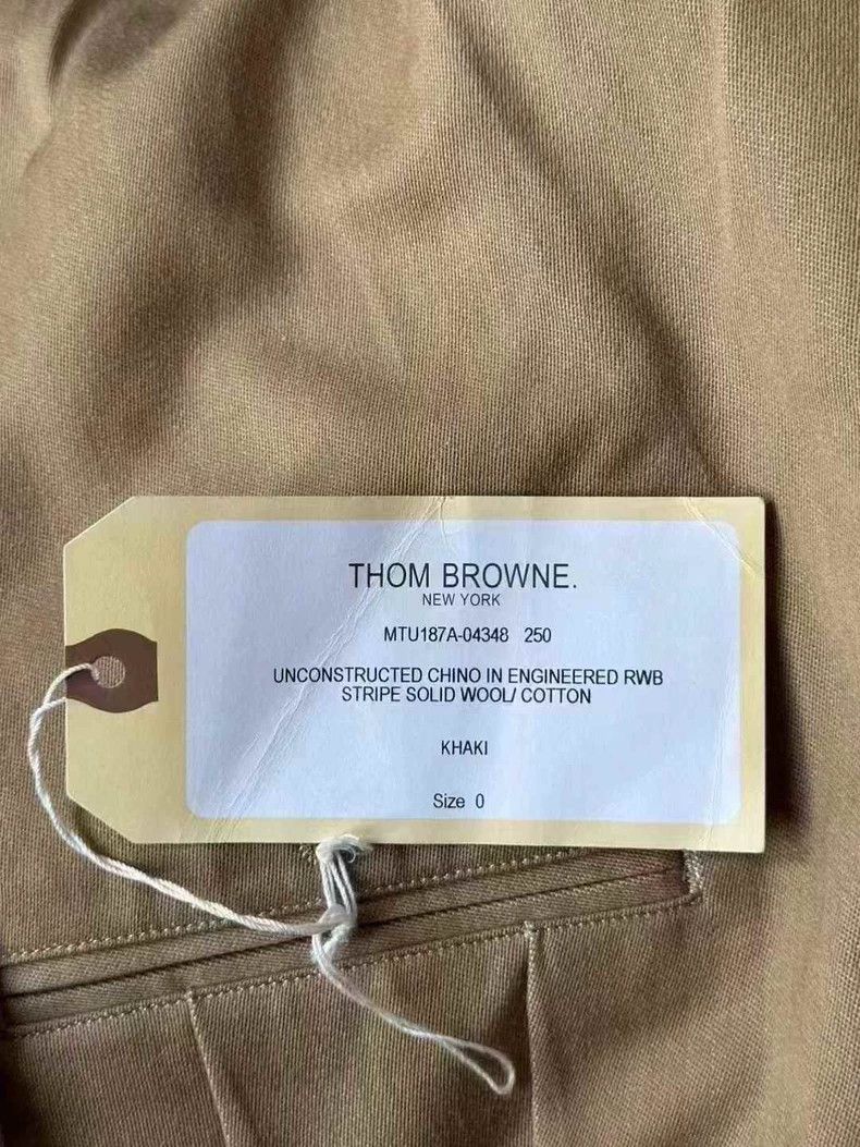 Thom Browne Thom Browne Wool Striped Trousers Size 0 Size US 26 / EU 42 - 3 Thumbnail