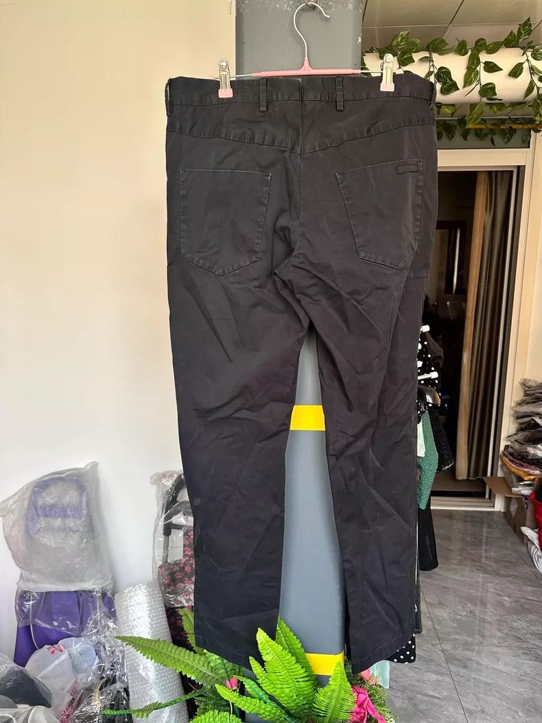 Prada Prada Black Straight Leg Trousers Size 50 Size US 44 / EU 60 - 2 Thumbnail