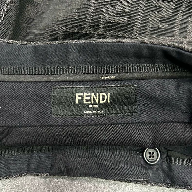Fendi Fendi Logo Print Shorts Size 50 Size US 44 / EU 60 - 6 Thumbnail