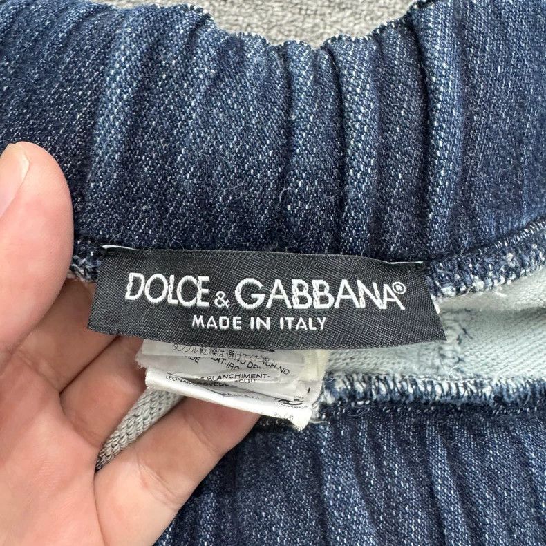 Dolce & Gabbana Athletic Training Denim Shorts Size 46-yf Size US 44 / EU 60 - 3 Thumbnail