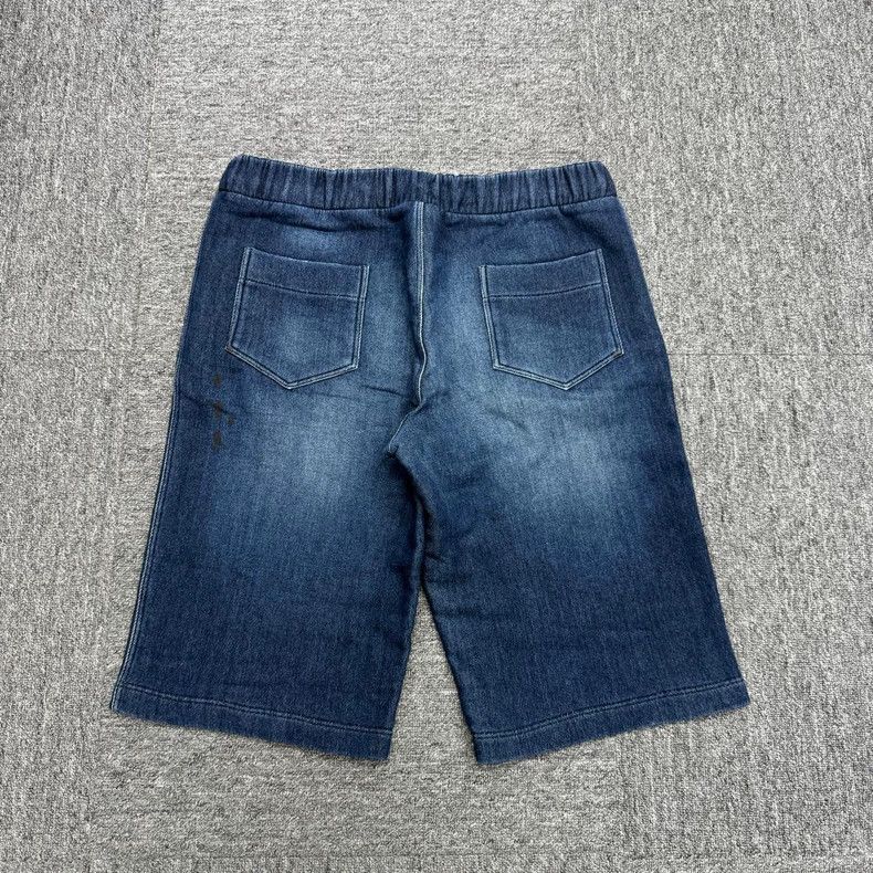 Dolce & Gabbana Athletic Training Denim Shorts Size 46-yf Size US 44 / EU 60 - 2 Thumbnail